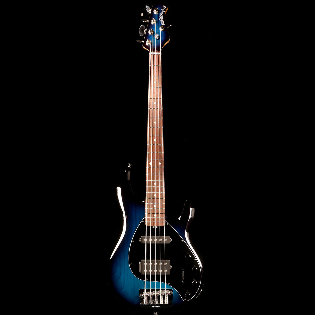Ernie Ball Music Man StingRay 5 HS Pacific Blue Burst 2013 — 2