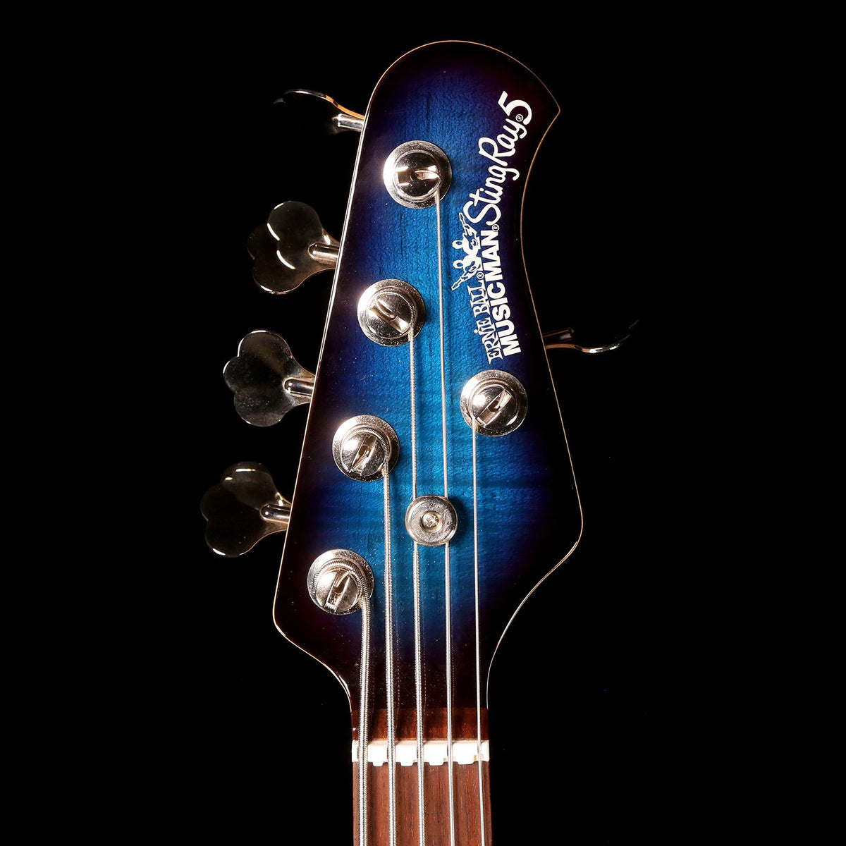 Ernie Ball Music Man StingRay 5 HS Pacific Blue Burst 2013 — 4