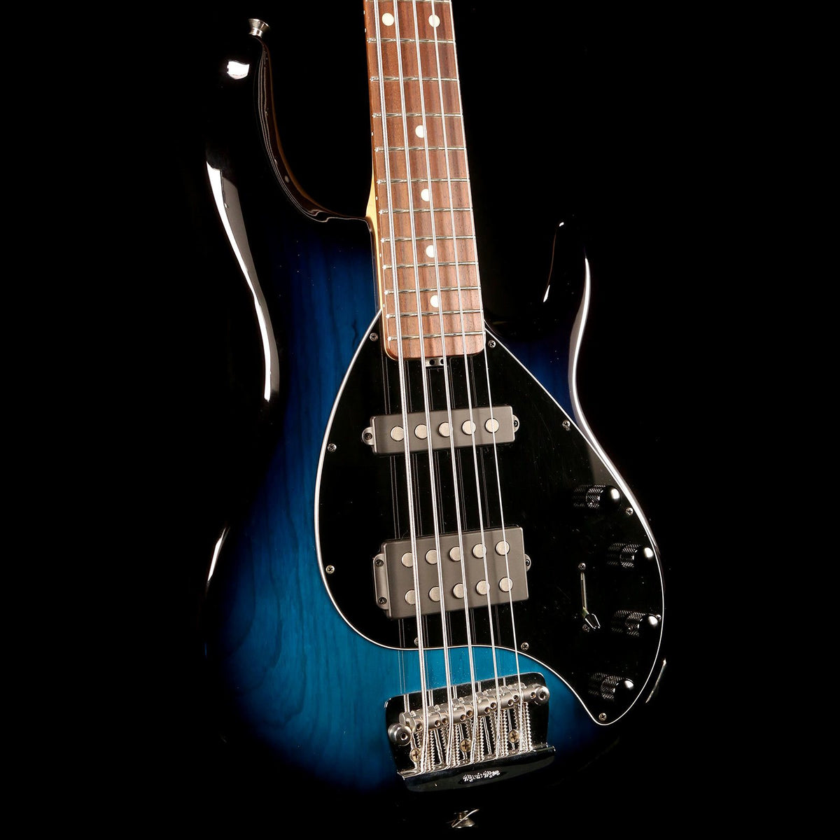 Ernie Ball Music Man StingRay 5 HS Pacific Blue Burst 2013 — 6