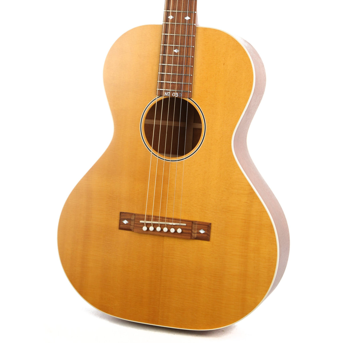 B&G Caletta Acoustic Guitar Spruce and Mahogany Natural — 7