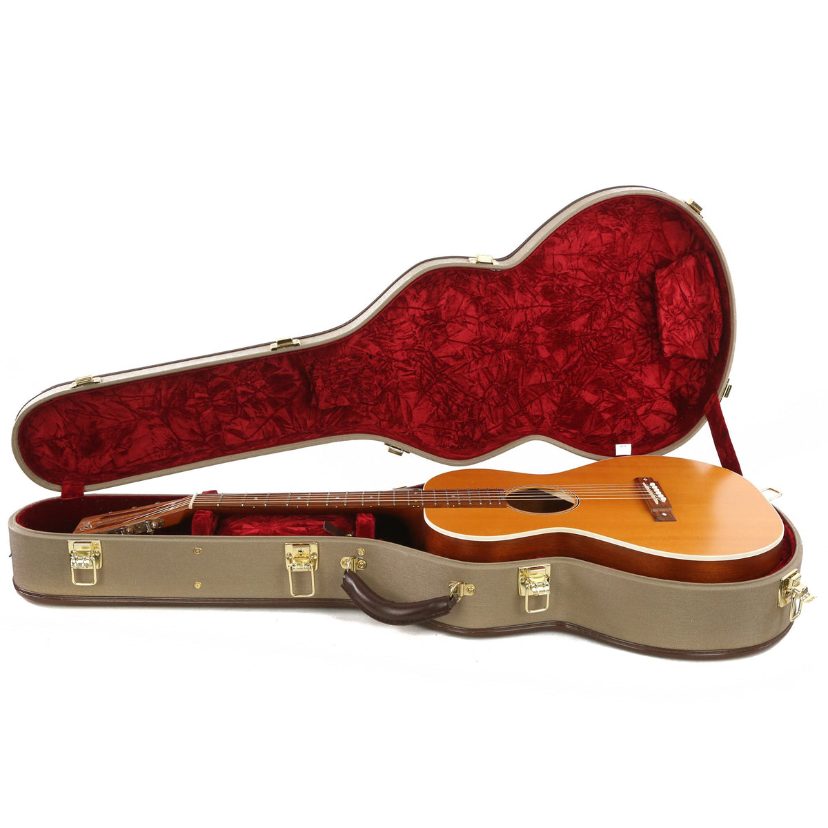 B&G Caletta Acoustic Guitar Spruce and Mahogany Natural — 8