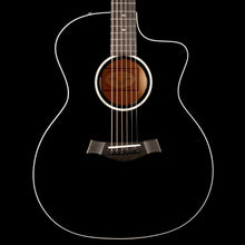 Taylor 214ce-BLK DLX Grand Auditorium Acoustic-Electric Black