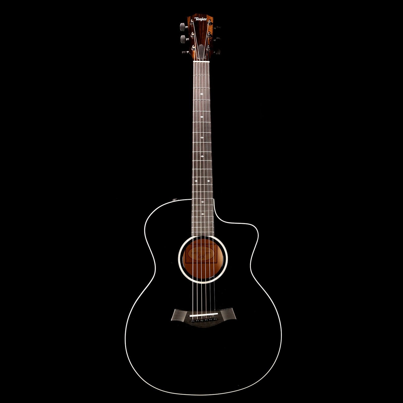 Taylor 214ce-BLK DLX Grand Auditorium Acoustic-Electric Black
