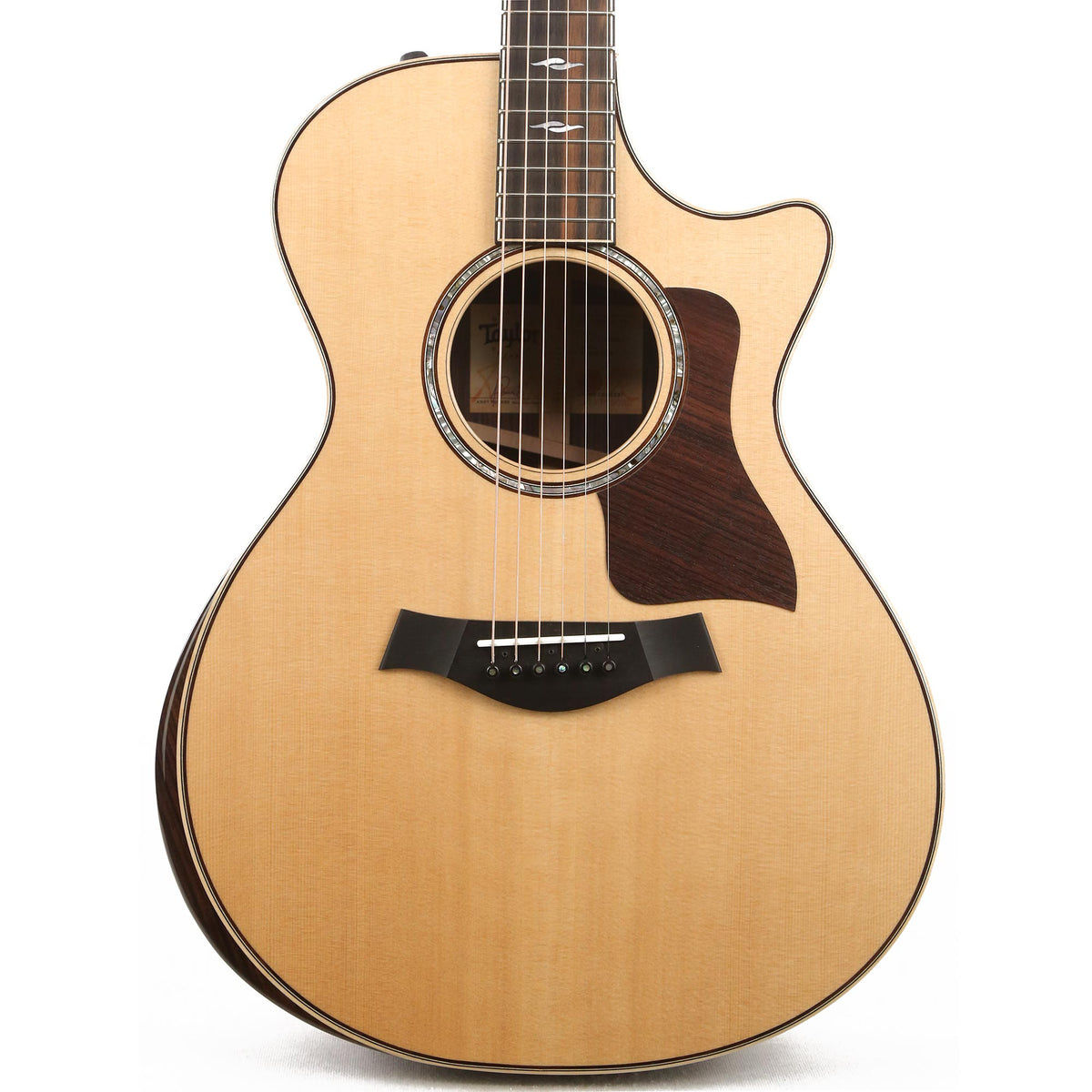 Taylor 812ce DLX V-Class Grand Concert Acoustic-Electric Natural — 1