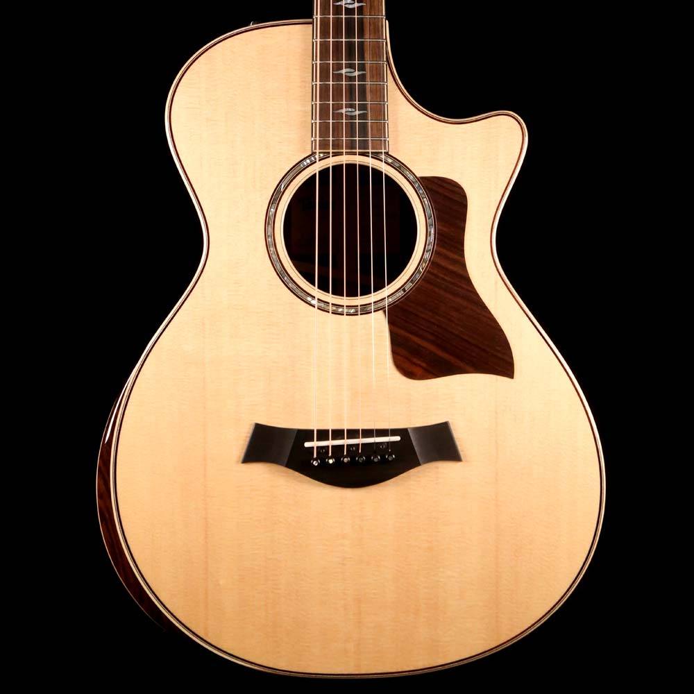 Taylor 812ce DLX 12-Fret V-Class Grand Concert Acoustic-Electric Natural — 1
