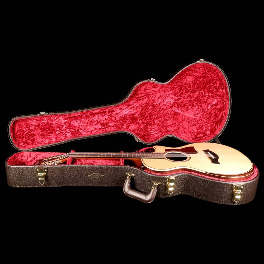 Taylor 812ce DLX 12-Fret V-Class Grand Concert Acoustic-Electric Natural — 6