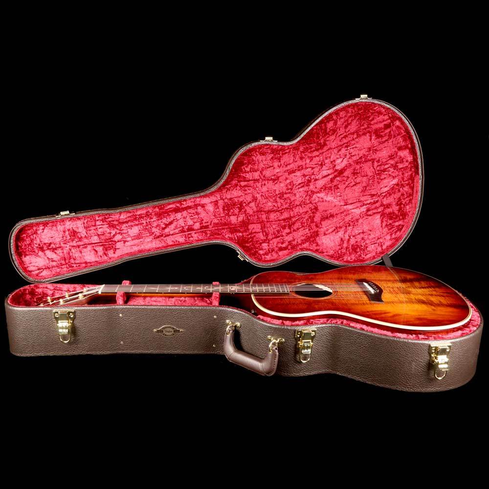 Taylor K28e Grand Orchestra Koa Acoustic-Electric Shaded Edgeburst — 8