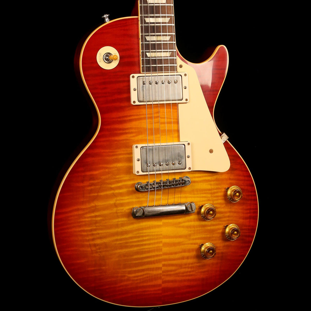 Gibson Custom Shop 60th Anniversary 1959 Les Paul Standard VOS Sunrise Teaburst — 6