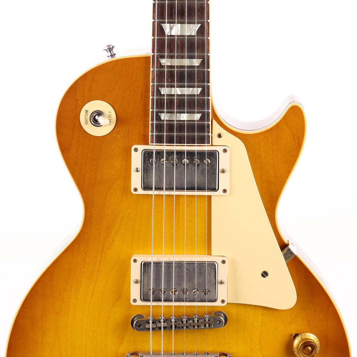 Gibson Custom Shop 1958 Les Paul Standard Reissue Lemon Burst VOS 2021 — 6