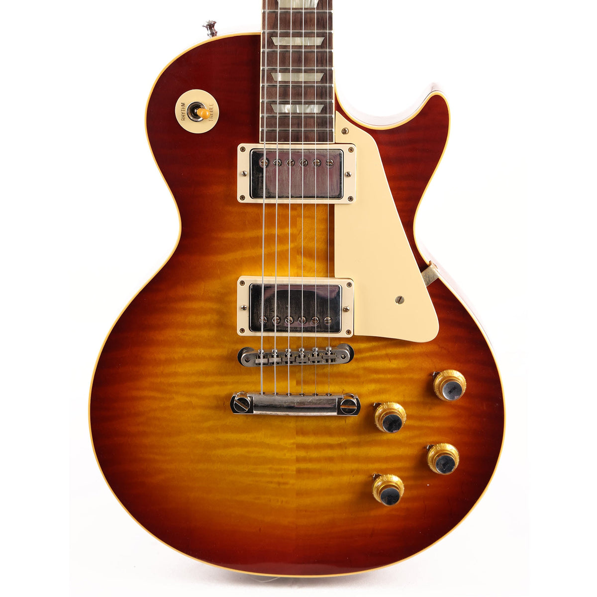 Gibson Custom Shop 1960 Les Paul Standard Reissue Washed Cherry Sunburst VOS 2021 — 1