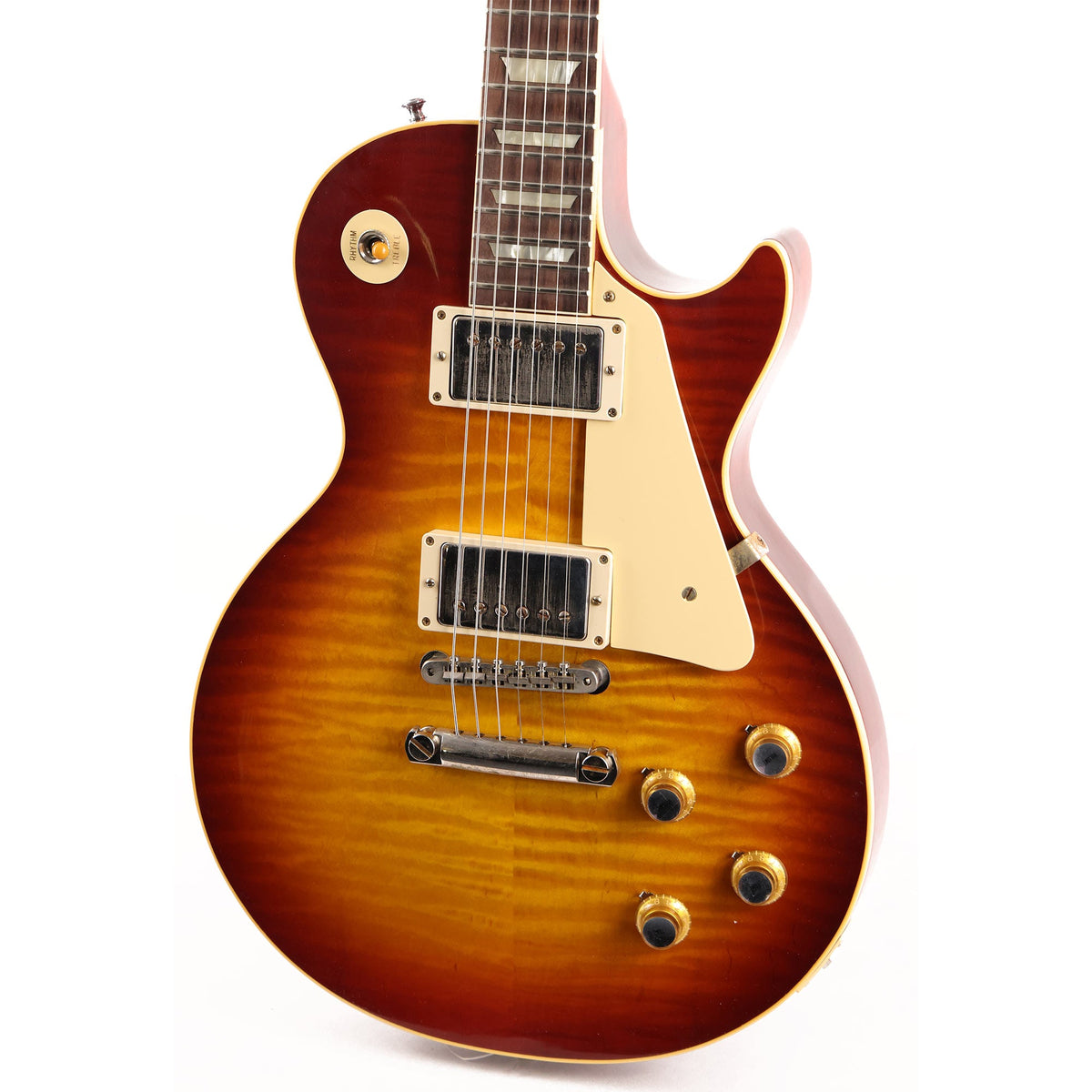Gibson Custom Shop 1960 Les Paul Standard Reissue Washed Cherry Sunburst VOS 2021 — 7