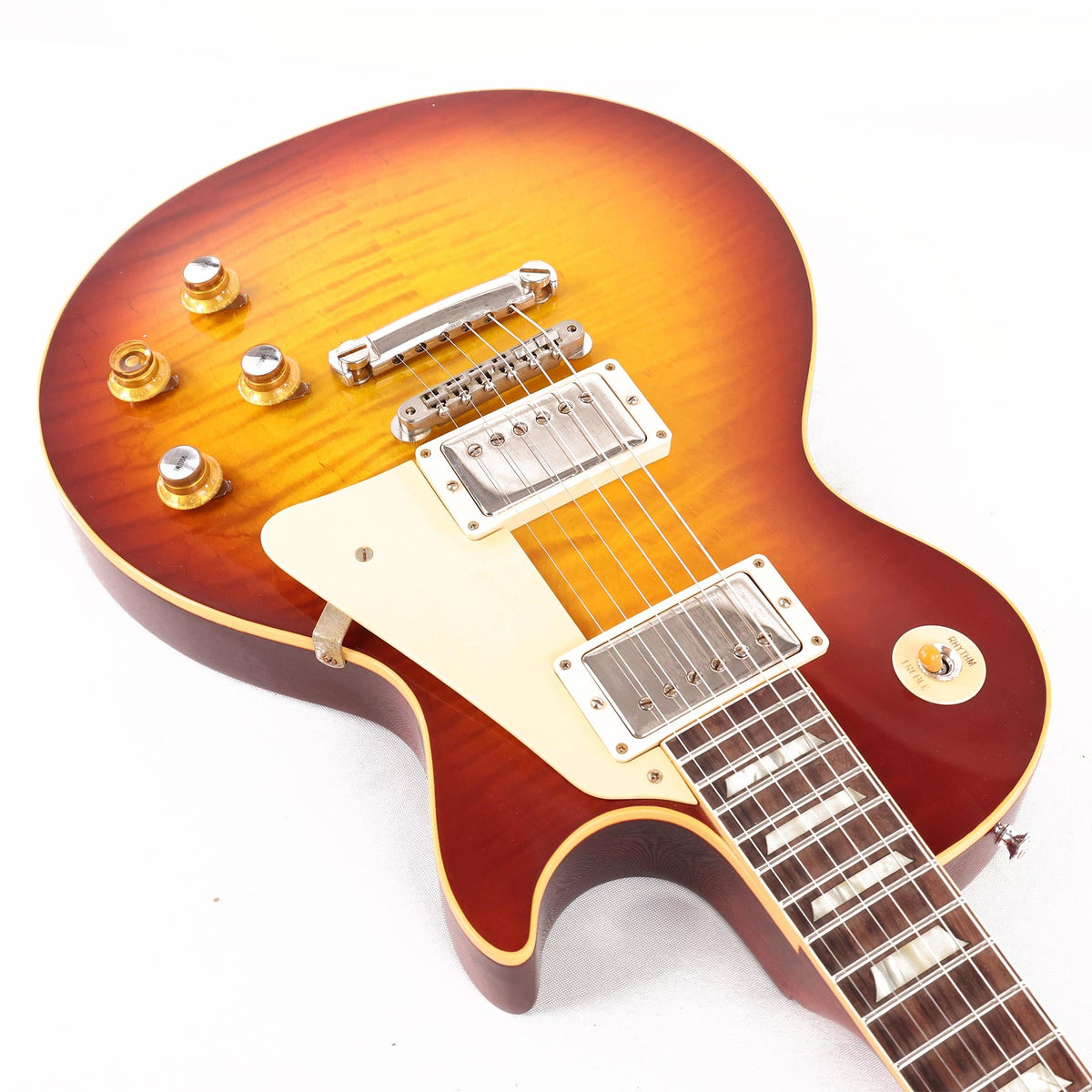 Gibson Custom Shop 1960 Les Paul Standard Reissue Washed Cherry Sunburst VOS 2021 — 8