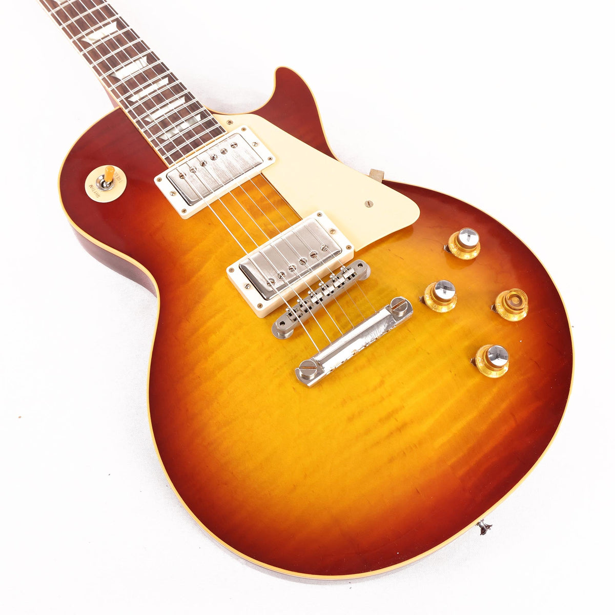 Gibson Custom Shop 1960 Les Paul Standard Reissue Washed Cherry Sunburst VOS 2021 — 9