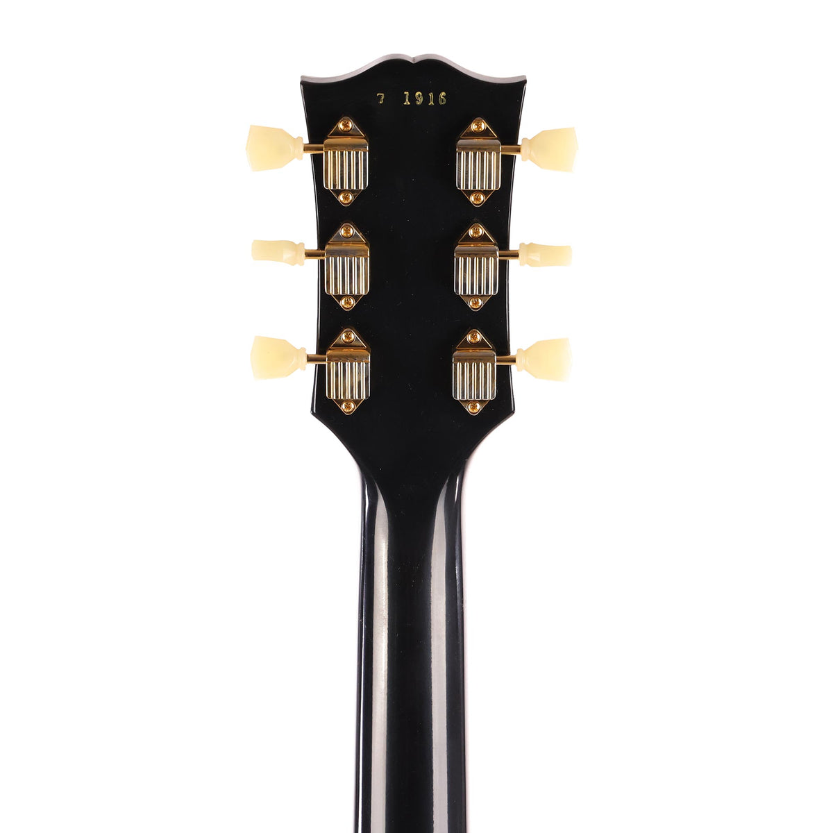 Gibson Custom Shop 1957 Les Paul Custom Reissue 3-Pickup with Bigsby Ebony VOS — 5