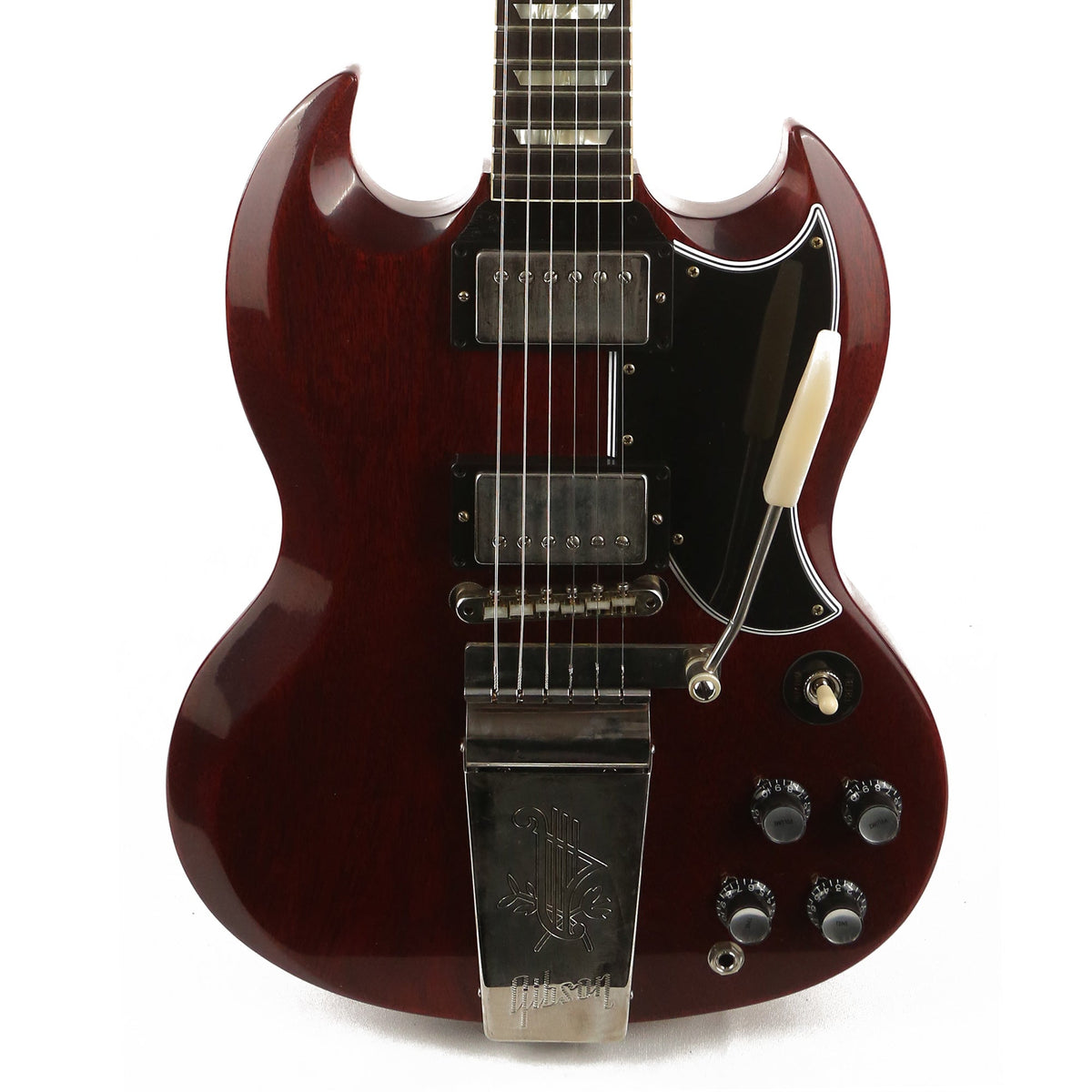 Gibson Custom Shop 1964 SG Standard Reissue Maestro VOS Cherry Red — 1