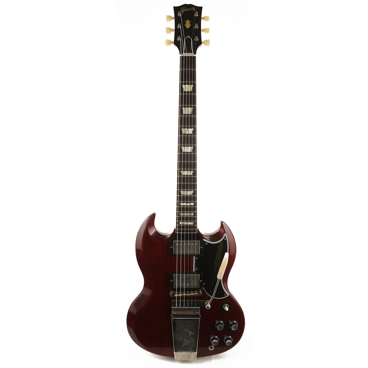 Gibson Custom Shop 1964 SG Standard Reissue Maestro VOS Cherry Red — 2
