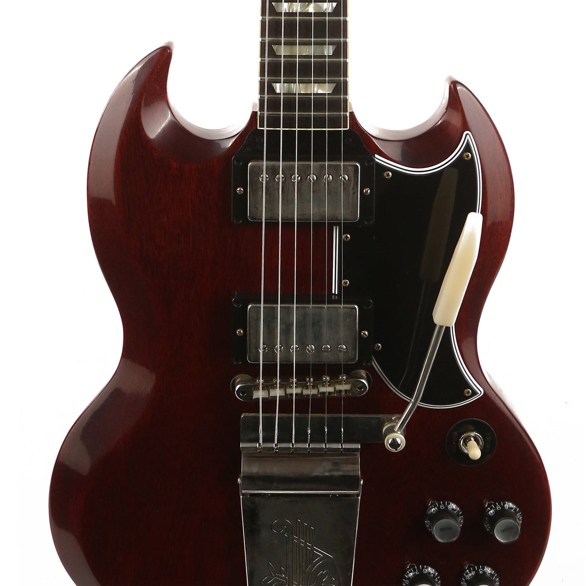 Gibson Custom Shop 1964 SG Standard Reissue Maestro VOS Cherry Red — 6