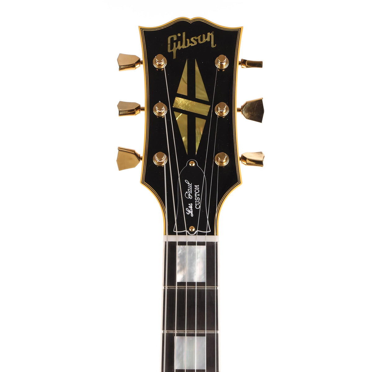 Gibson Custom Shop '68 Les Paul Custom Reissue VOS Ebony Gold Hardware — 4