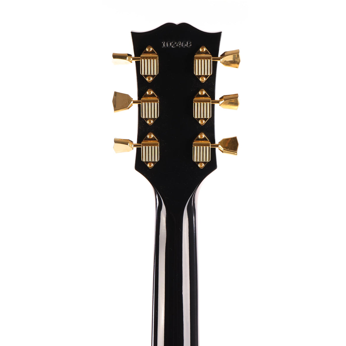 Gibson Custom Shop '68 Les Paul Custom Reissue VOS Ebony Gold Hardware — 5