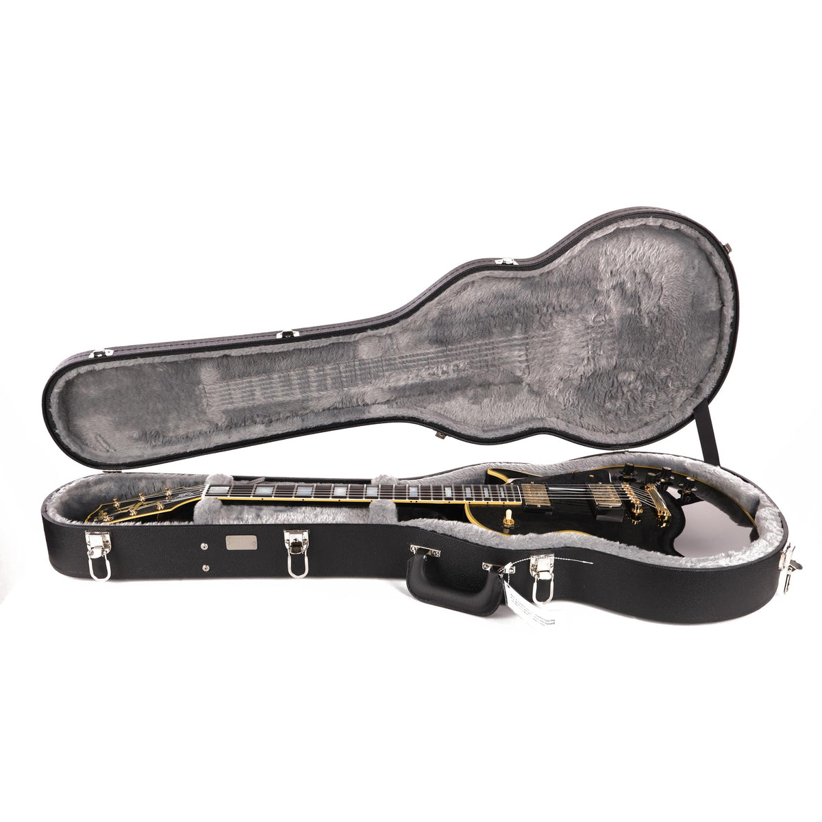 Gibson Custom Shop '68 Les Paul Custom Reissue VOS Ebony Gold Hardware — 8