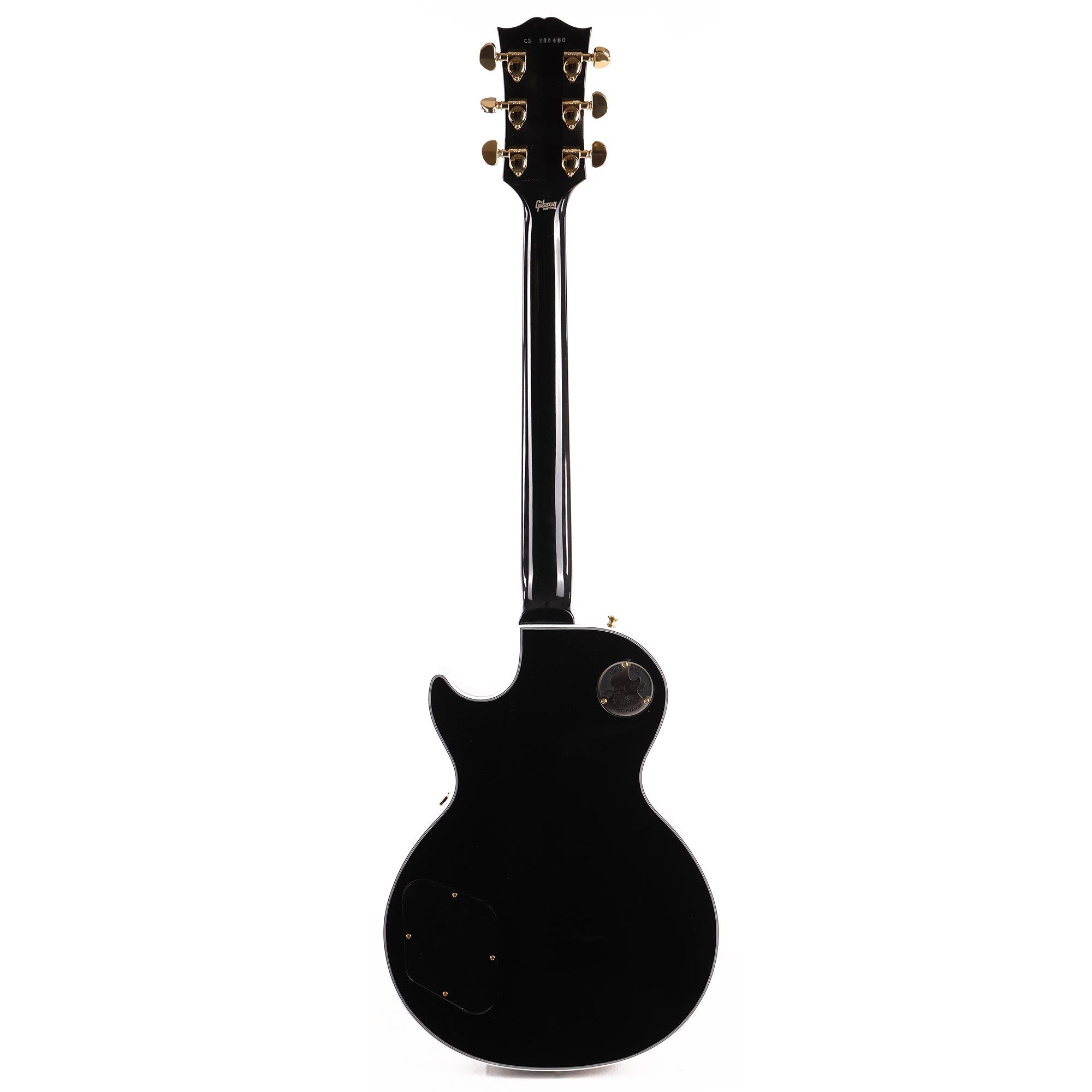 Gibson Custom Shop Les Paul Custom Gloss Ebony 2022 | The Music Zoo