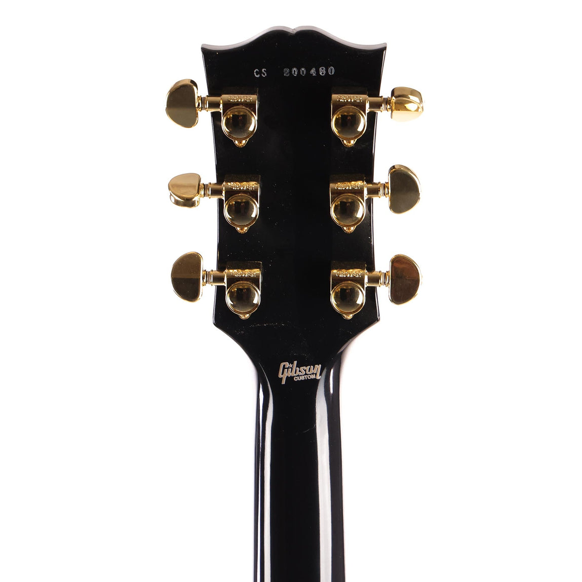 Gibson Custom Shop Les Paul Custom Gloss Ebony 2022 | The Music Zoo