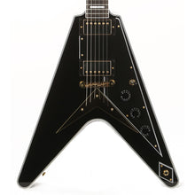 Gibson Custom Shop Flying V Custom Ebony Gloss