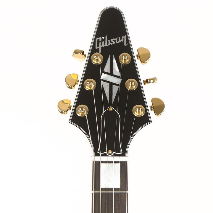 Gibson Custom Shop Flying V Custom Ebony Gloss