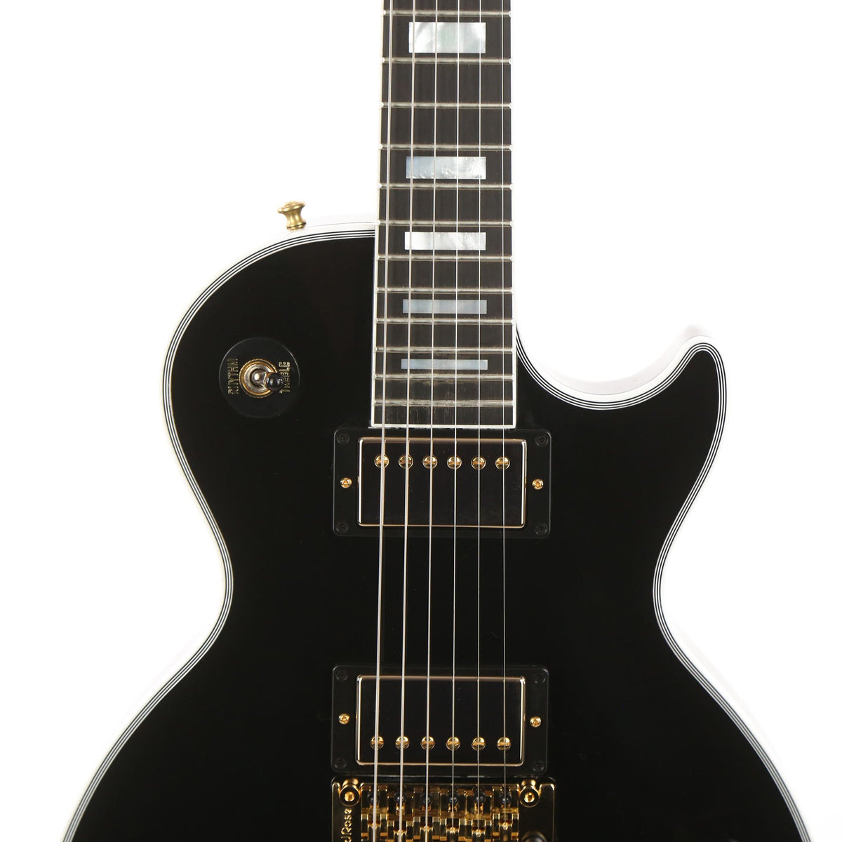 Gibson Custom Shop Les Paul Axcess Custom Ebony Gloss — 6