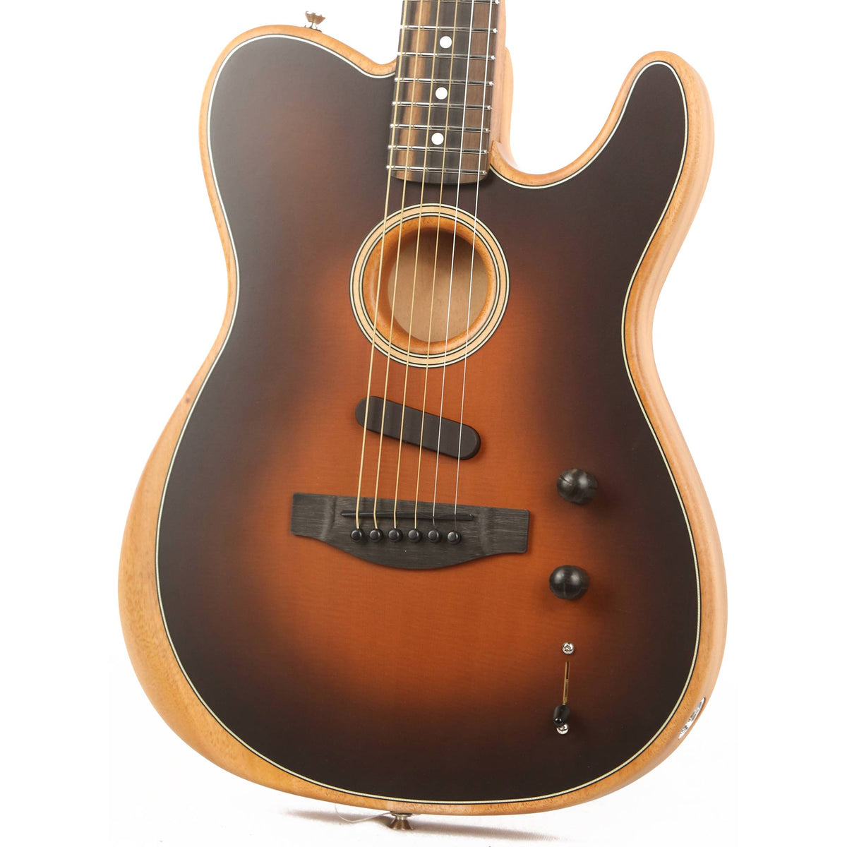 Fender American Acoustasonic Telecaster Sunburst — 5