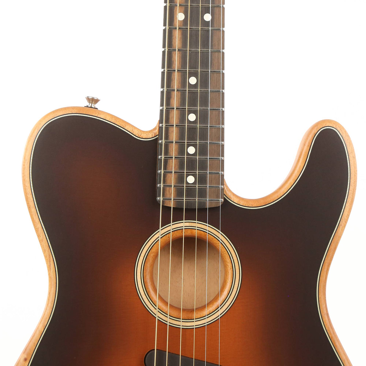 Fender American Acoustasonic Telecaster Sunburst — 6