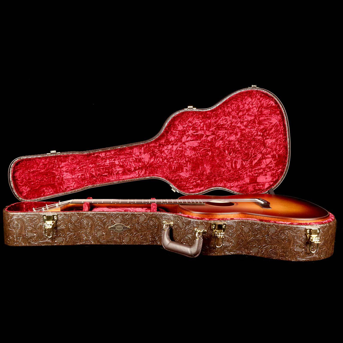 Taylor 517e Builder's Edition Grand Pacific Wild Honey Burst — 8