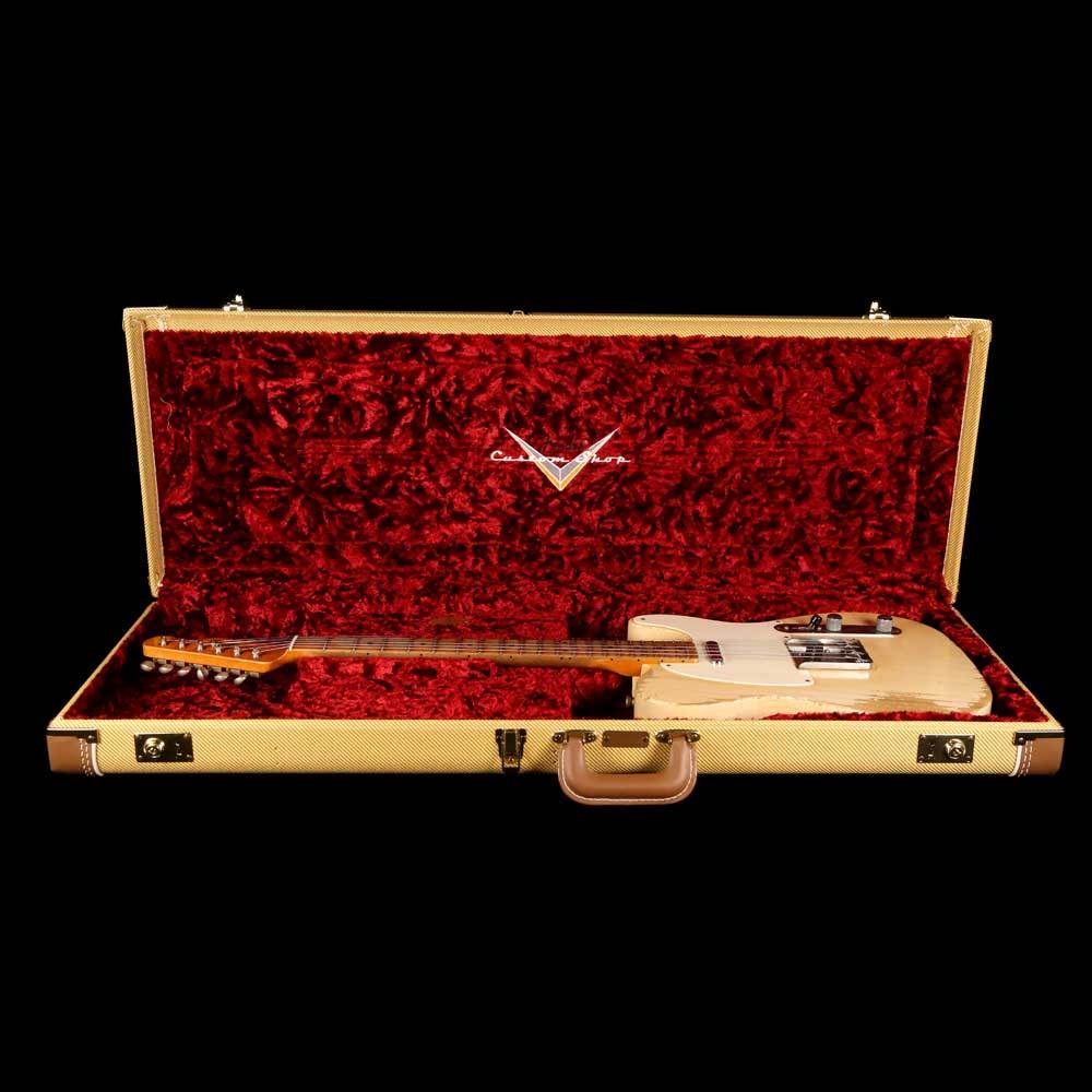 Fender Custom Shop 1955 Telecaster Masterbuilt Dale Wilson White Blonde — 8