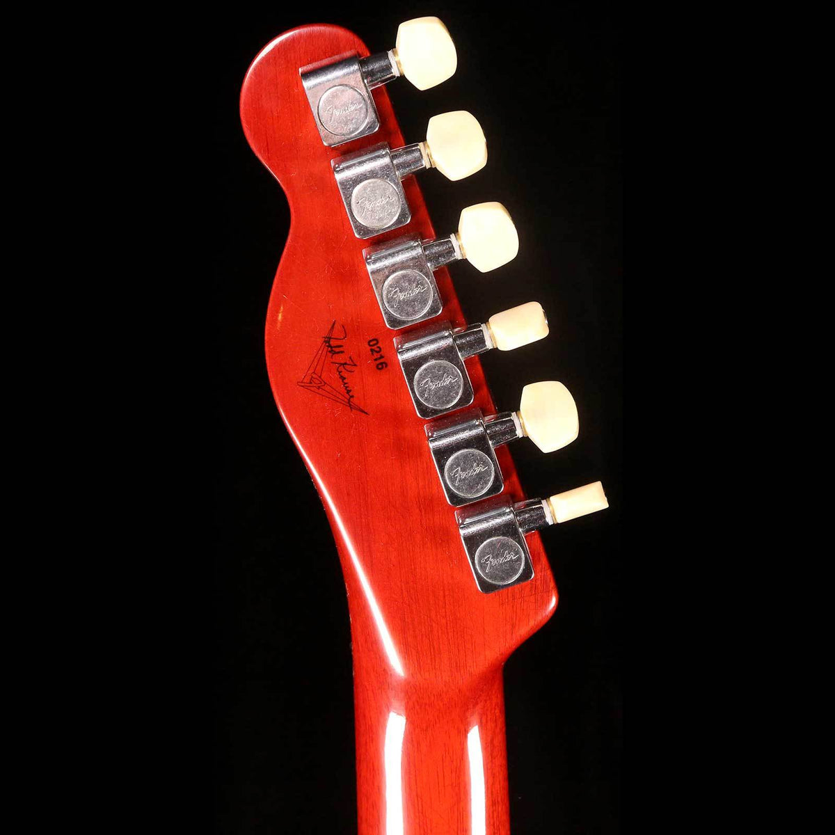 Fender Custom Shop Telecaster Jr. Set Neck Masterbuilt Todd Krause Cherry — 5