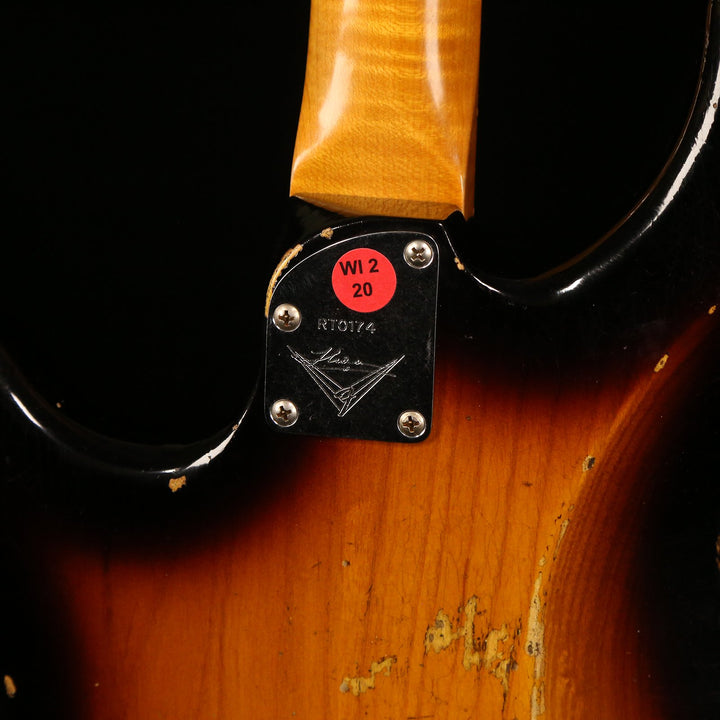 Fender Custom Shop NAMM 2019 Display California Special Relic Masterbuilt Ron Thorn 2-Tone Sunburst