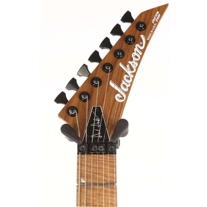 Jackson USA Signature Dave Davidson Warrior WR7 Signature Guitar Natural