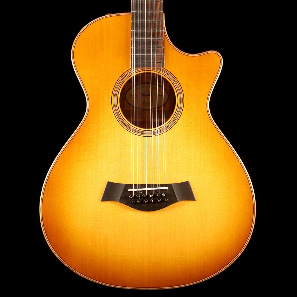 Taylor Custom Shop Grand Concert 12-Fret 12-String 2019 NAMM Display Honey Sunburst — 1