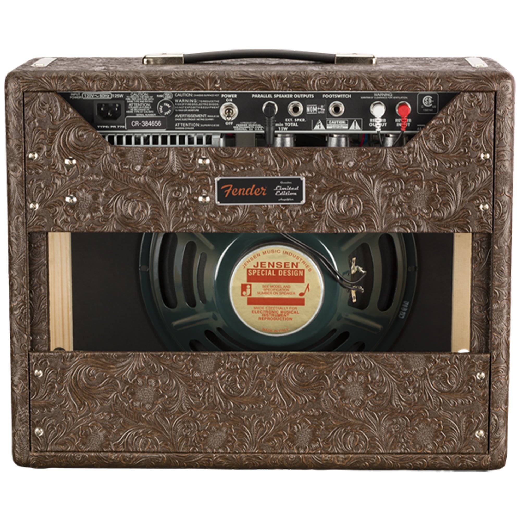 Fender FSR '65 Princeton Reverb C12Q Brown Western | The Music Zoo