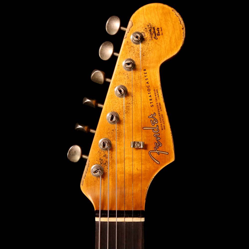 Fender Custom Shop NAMM 2019 Display Limited Edition '63 Stratocaster Super Heavy Relic Aged Red Sparkle — 4