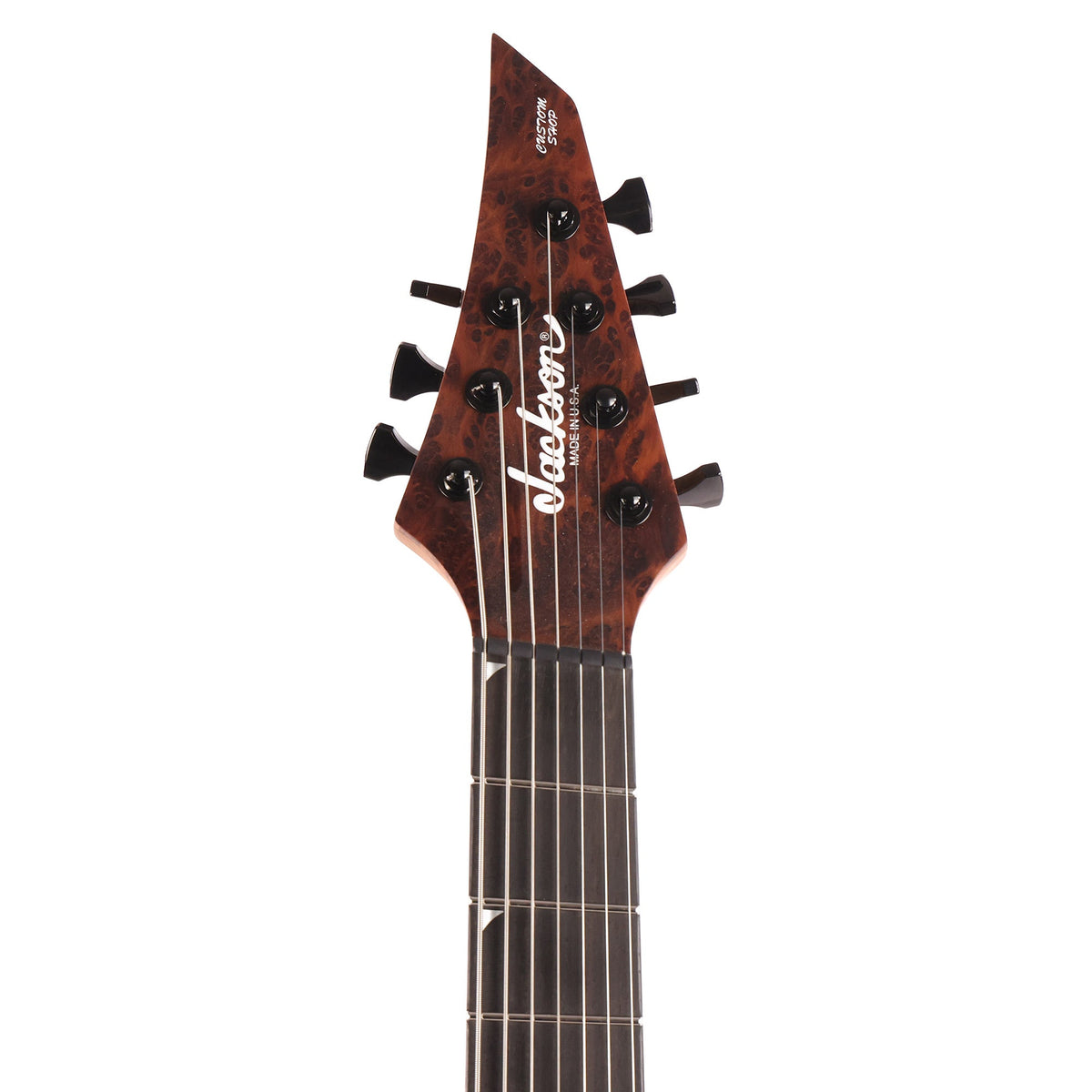 Jackson Custom Shop Dinky DK7 Burled Redwood Masterbuilt Joe Williams  Used — 4