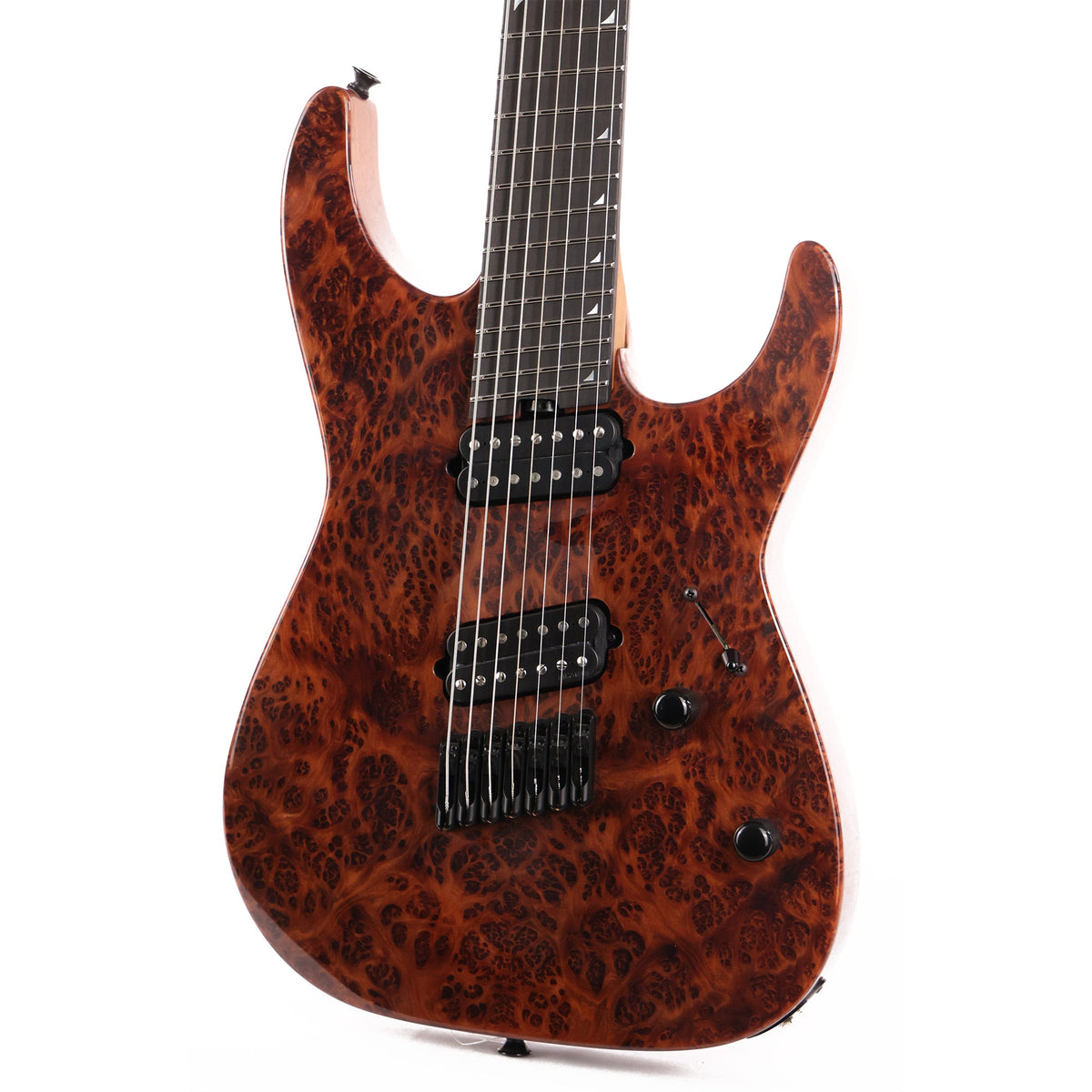 Jackson Custom Shop Dinky DK7 Burled Redwood Masterbuilt Joe Williams  Used — 7
