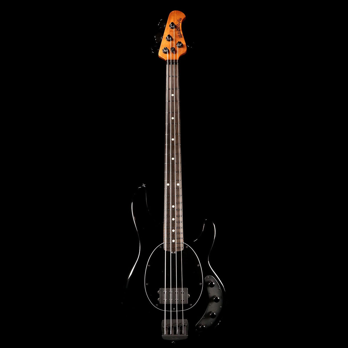 Ernie Ball Music Man Stingray Special Jet Black with Roasted Maple Neck — 2