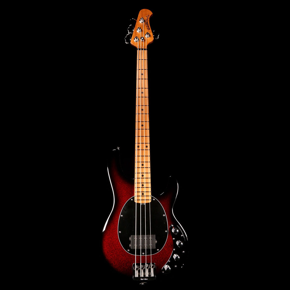 Ernie Ball Music Man Stingray Bass Burnt Apple Roasted Maple Neck — 2