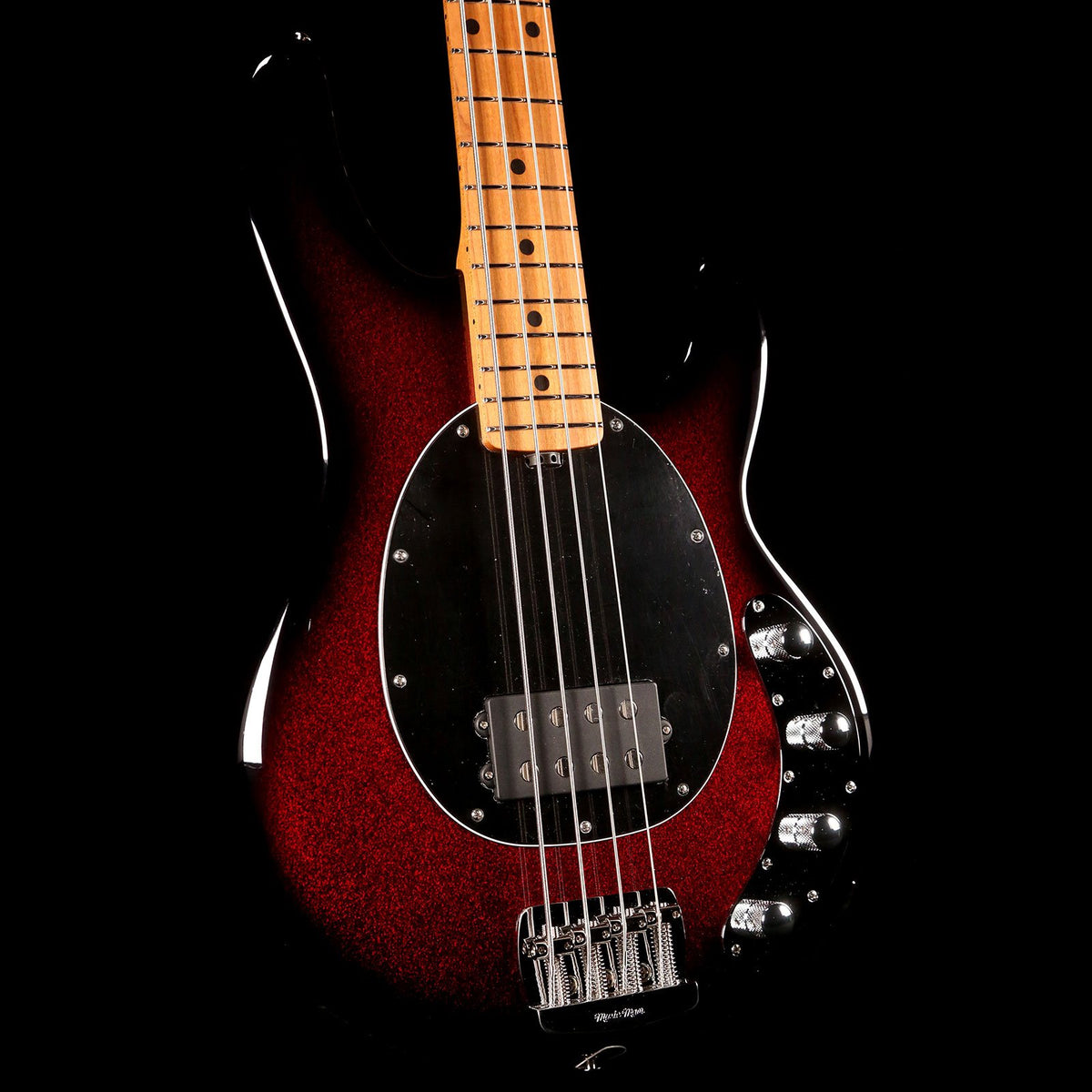 Ernie Ball Music Man Stingray Bass Burnt Apple Roasted Maple Neck — 5