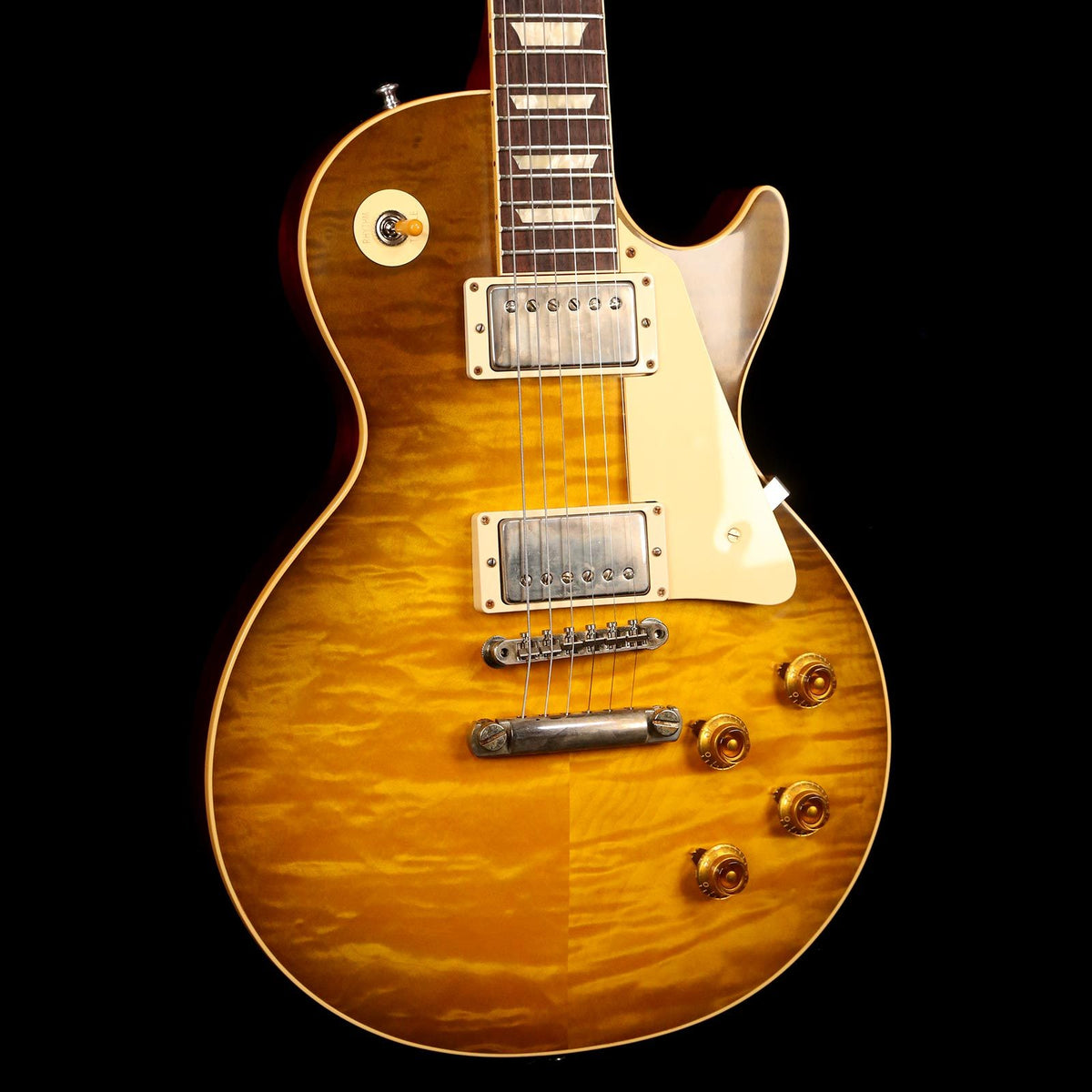 Gibson Custom Shop 60th Anniversary 1959 Les Paul Standard VOS Green Lemon Fade — 6