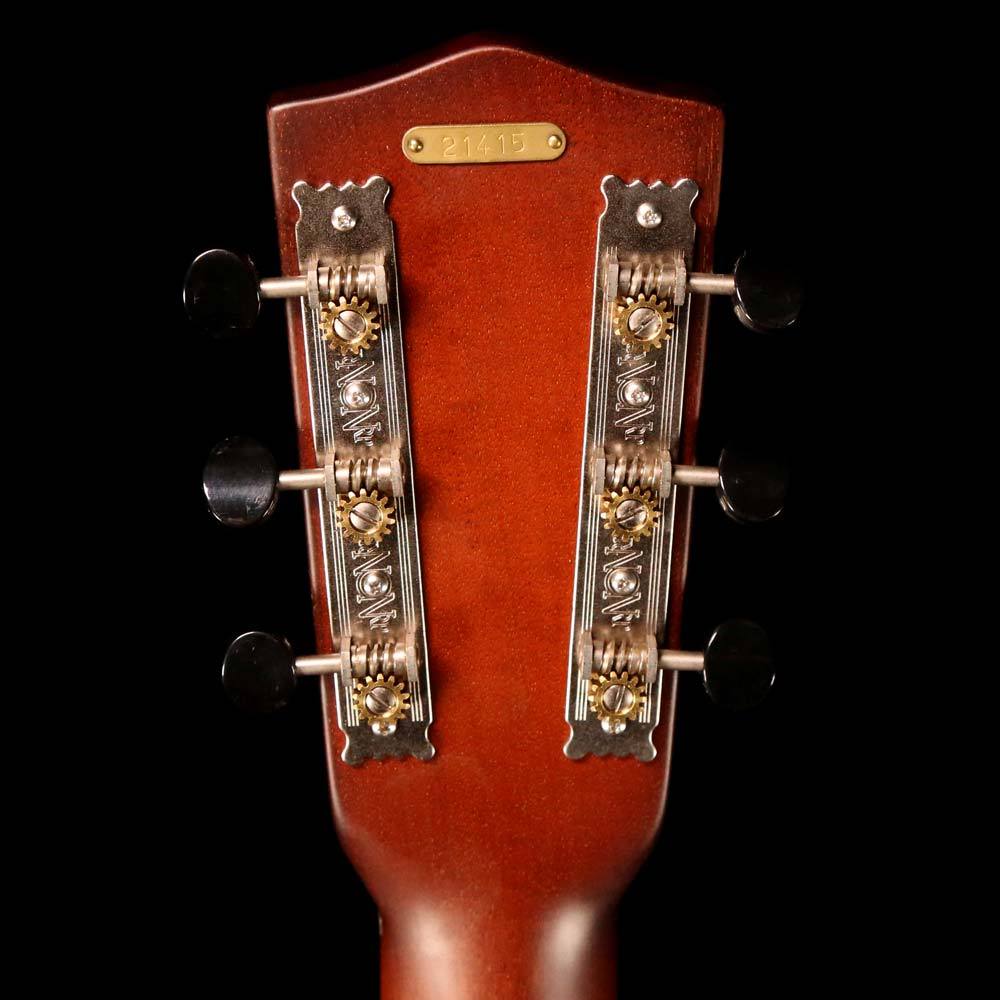 National M2 Single Cone Mahogany Body Resonator Guitar — 5