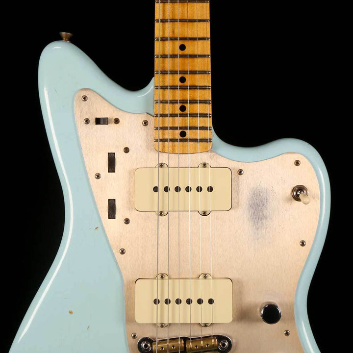 Fender Custom Shop '50s Jazzmaster Faded Daphne Blue Journeyman Relic