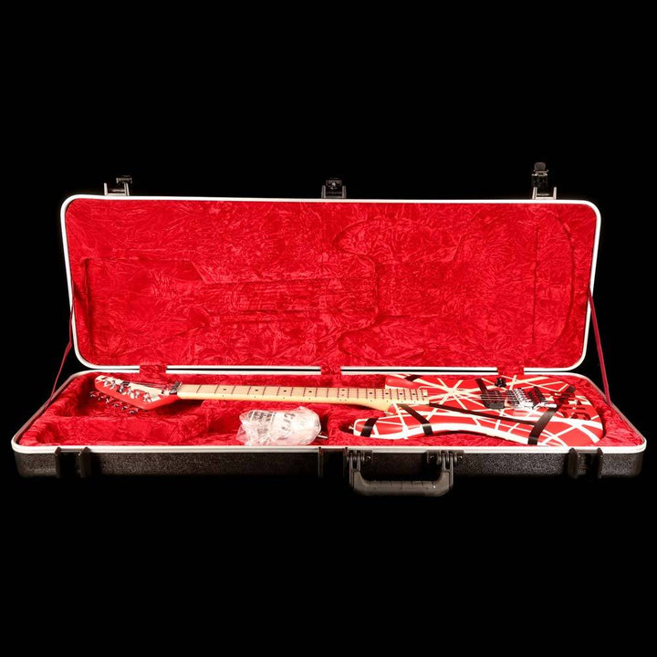 EVH Striped Series 5150 Striped Red Black and White 2017