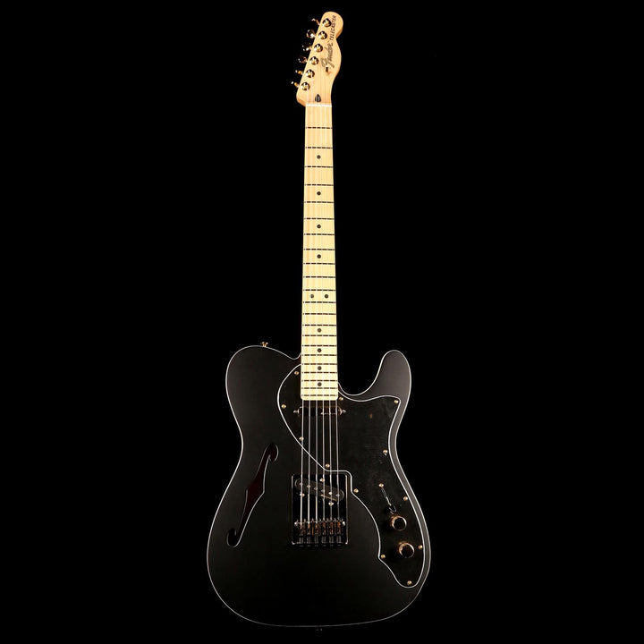 Fender LTD Deluxe Telecaster Thinline Satin Black with Gold Hardware