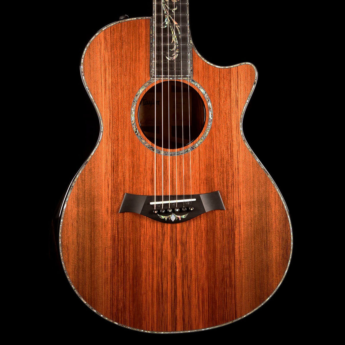 Taylor PS12ce Sinker Redwood and Cocobolo Grand Concert Acoustic-Electric — 1